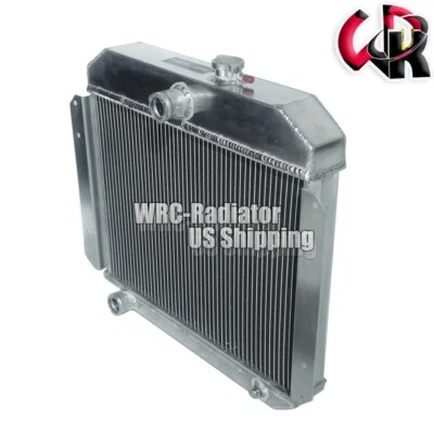 Алюминиевый радиатор для 1951-1953 52 Willys Aero универсал 2,6 л L6 2,2 л L4 MT - Изображение 1 из 4