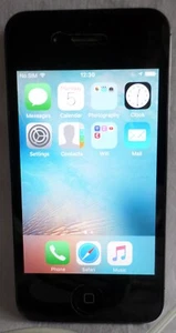 Apple I Phone 4S 8gb Black in Working Order - Picture 1 of 18