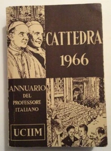 Cattedra 1966 Annuario del professore italiano UCIIM - Foto 1 di 11