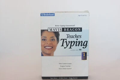 Mavis Beacon Teaches Typing Version 15 CD-ROM PC Windows Broderbund Home School - Image 1 of 3