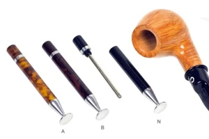 CLEANER PIPE CURAPIPE PIGINO CHIODO CURA PIPA METACRILATO 3 COLORI LUBINSKI F35 - Picture 1 of 1