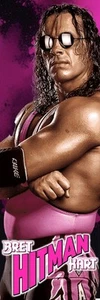 WWE WRESTLEMANIA 41 VEGAS  GIANT 2’x6’ TALL VINYL BANNER - BRET HITMAN HART - Picture 1 of 1