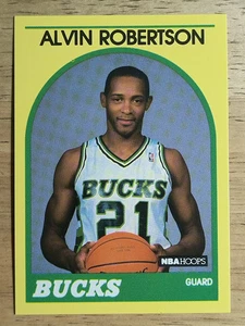 1990 Hoops 100 Superstars #55 Alvin Robertson - Picture 1 of 2
