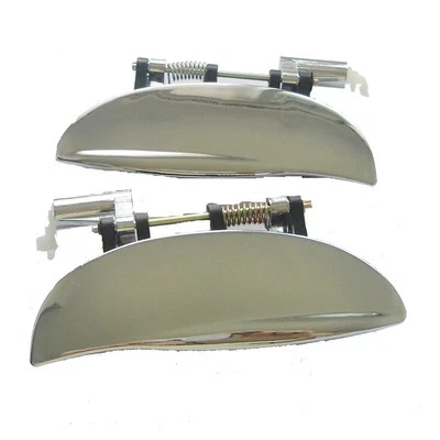 Manija de puerta delantera izquierda derecha cromada exterior para Hyundai Atos Amica Inokom 97-05 Foto 1 de 4
