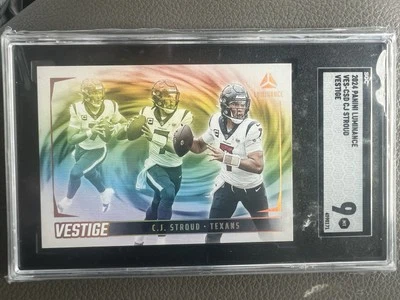 C.J. Stroud,2024 Panini Luminance Vestige #VES-CSD 9 - Image 1 of 2