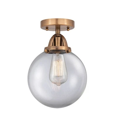 Innovations Lighting 288-1C-11-8 Beacon Semi-Flush Beacon 8"W - Copper - Image 1 of 4