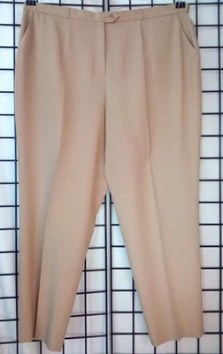 Pantalón de lana color camel Givenchy, talla grande 24W Foto 1 de 4