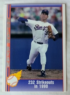 1991 Pacific Nolan Ryan Texas Express - Nolan Ryan #73 Texas Rangers HOF  - Image 1 of 2