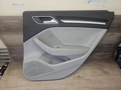 AUDI A3 2015-2020 panel de moldura de puerta trasera derecha del lado del pasajero OEM  Foto 1 de 4