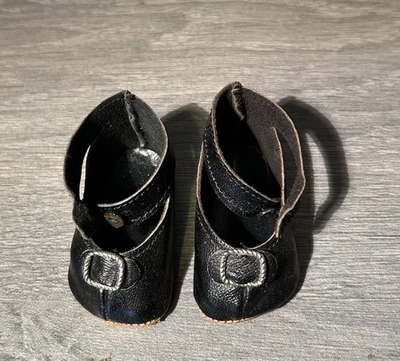CHAUSSURES ANCIENNES POUPÉE ANCIENNE TAILLE 9 JUMEAU SFBJ OU GERMANY - Photo 1/4