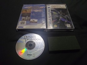 Panzer Dragoon (Sega Saturn, 1995) CIB Complete in Box with Manual NR MINT!