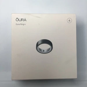 BRAND NEW SEALED Oura Ring 4 Smart Ring Size 4 Activity Tracker, 4th Gen Black - Picture 1 of 5