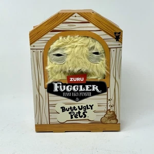 NEW IN BOX Fuggler Butt Ugly Pets Mr Buttons Golden Retriever Monster Plush (3) - Picture 1 of 9