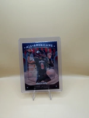 2019 Panini Prizm Draft Picks - All Americans Lamar Jackson #59 - Image 1 of 2