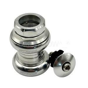 Fsa Duron X 1" Threaded Headset Sealed Bearings 22.4/26.4mm Silver w/top cap - Picture 1 of 10