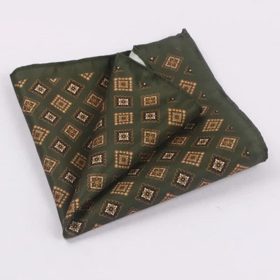 Pañuelo Cuadrado Bolsillo Vintage Paisley Hombre Pecho Traje de Negocios Accesorios Foto 1 de 4