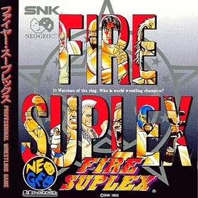 Neo Geo CD Fire Suplex Classic Wrestling Game for Neo Geo CD Used Japan WWA