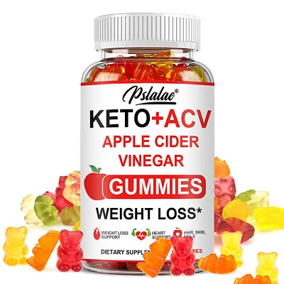 Keto ACV Gummies - Cleanse & Detox, Weight Loss, Fat Burning, Suppress Appetite - Image 1 of 4