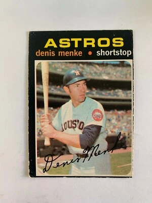 1971 O-Pee-Chee #130 Denis Menke - Houston Astros - Image 1 of 2