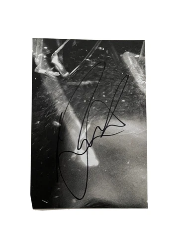 Nick Jonas Authentic Autograph - Poster Cutting (3.5x5.5”) Cover