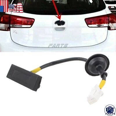 Interruptor de manija de liberación de bloqueo de tapa de maletero trasero para Hyundai Kia Pride Rio 81260-1W220 Foto 1 de 4