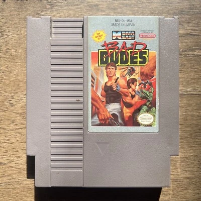 Cartucho de juego Bad Dudes (Nintendo Entertainment System NES, 1987) solo funciona Foto 1 de 3