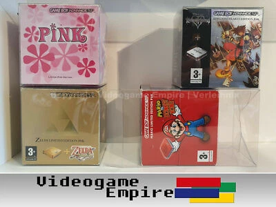 1x Schutzhülle 0,5mm GBA Game Boy Advance SP Konsolen Verpackung Hülle Protector