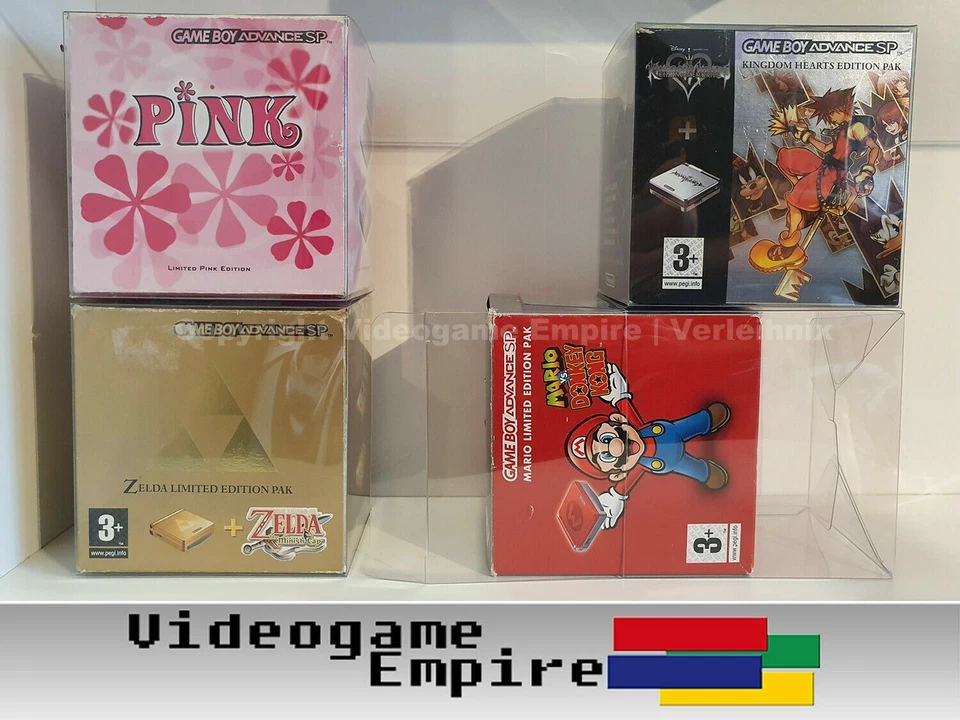 1x Schutzhülle 0,5mm GBA Game Boy Advance SP Konsolen Verpackung Hülle Protector - Bild 1 von 4