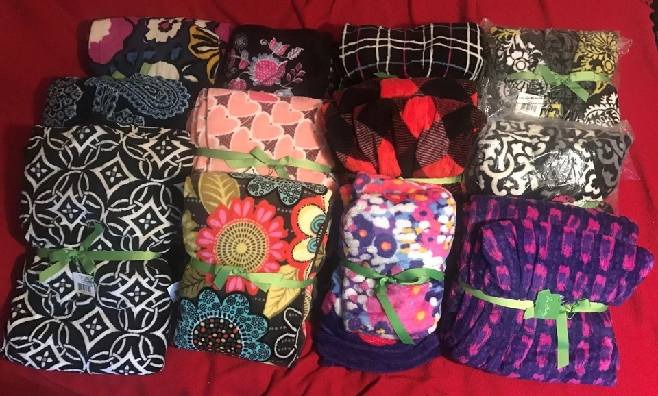 Vera Bradley одеяло плед - новый с Ярлыками - Изображение 1 из 1