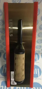 Hand Trowel Pro-Grade Triple-Hardened Stainless Steel Flat Blade LEVEL 5 14” - Picture 1 of 5