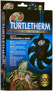 Turtletherm Automatic Preset Aquatic Turtle Heater (Up to 100 Gallons) 300 Watt