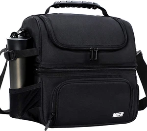 Bolsa De Almuerzo Loncheras Para Mujer Caja Gran Fiambreras Comida Ninas Llevar - Picture 1 of 12