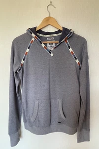 Kangaroos Ladies Hooded Pocket Sweat Top Blue 10/12 Long Sleeve With Thumbholes - Picture 1 of 17