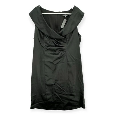 Nuevo con etiquetas Vestido Onyx Nite Wendye Chaitin Para Mujer 18W Negro Corto Fiesta Noche EE. UU. Foto 1 de 4