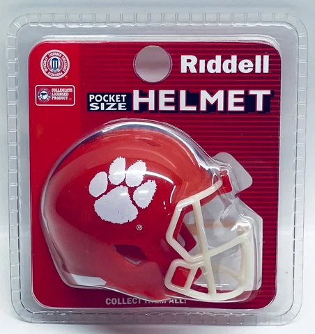 Clemson Tigers Riddell Pocket Pro Helmet Cover