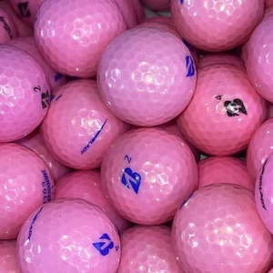 36 AAAA / AAAAA Pink Bridgestone Lady Assorted Mix Models Used Golf Balls 4A 5A - Picture 1 of 10