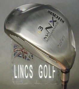 Left Handed MacGregor Mactec NV-Nx 15° 3 Wood Regular Graphite Shaft No1 Grip - Picture 1 of 9