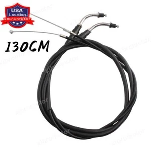 Throttle Cable Wire Steel For Harley Davidson Sportster XL1200 883 51'' 130CM - Picture 1 of 11