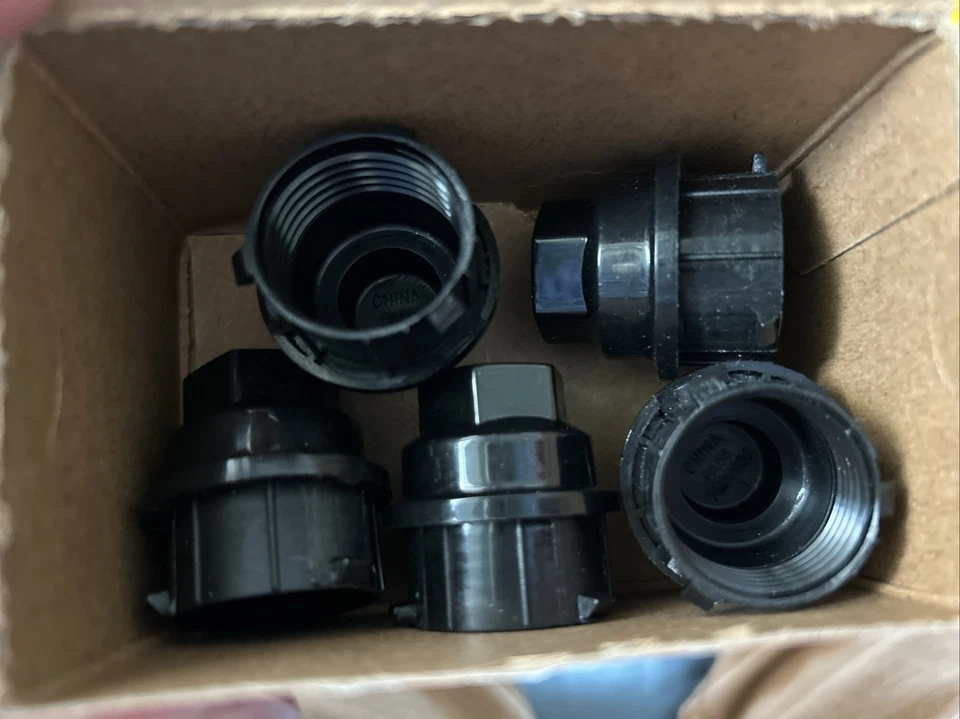 Dorman Lug Nut Cap Black Plastic Set of 5 for Chevy GMC Buick Pontiac Oldsmobile - Image 1 of 2