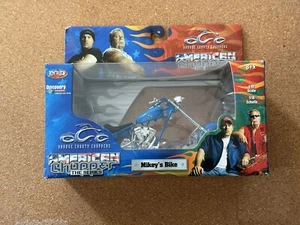 2004 Joyride American Chopper Orange County Choppers Blue Mikey’s Bike 1:18 NEW! - Picture 1 of 3