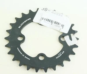 BlackSpire 8/9 Speed 64BCD 4 Bolt 26T MTB Bike Aluminum Chainring Black NEW - Picture 1 of 5