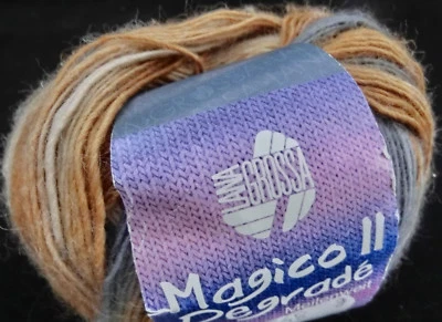 (89 €/kg): 1 x 100 g Magico II Degradé, Fb. 3555 - Socken, Lace #1950 - Bild 1 von 2