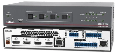 Extron DTP2 T 204 Four Input 4K/60HDMI Switcher with Integrated DTP2 Transmitter - Image 1 of 2