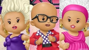Fisher Price Little People Collector Set RuPaul Special Edition Drag Queen NIB - Picture 1 of 1