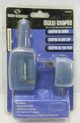 Game Elements Multi Charge para usar con Nintendo Game Boy Advance GEGBADC Foto 1 de 4