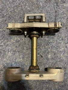2008 SUZUKI RMZ250 OEM TRIPLE CLAMPS TRIPLE TREES - Picture 1 of 10