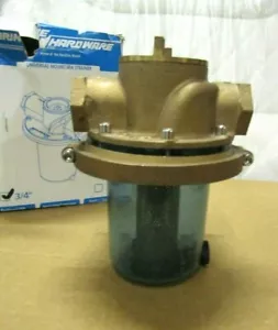 MARINE HARDWARE BRONZE UNIVERSAL MOUNT SEA STRAINER 3/4" NPT **OEM** - Picture 1 of 8