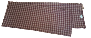 Plaid Curtain Valance Park Designs Burgundy Wine & Beige Country Cottage 68x13 - Picture 1 of 6
