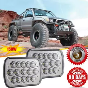 7x6'' 5x7'' LED Headlights Hi/Low Beam DRL for Toyota Tacoma 1995 1996 1997 - Bild 1 von 12