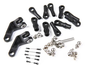 RC Helicopter 500 Flybarless Rotor Head Linkage Rod Ball Head Kit Controll Arm - Picture 1 of 5
